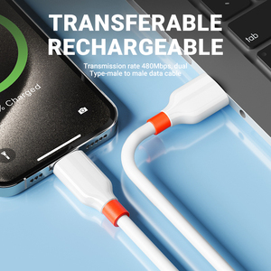 Hyto giá rẻ cáp <span class=keywords><strong>1m</strong></span> cho iPhone sạc ODM TPE <span class=keywords><strong>USB</strong></span> <span class=keywords><strong>Micro</strong></span> cáp cho i Điện thoại sạc phí Loại C 8Pin Cáp dữ liệu - Product Image 3