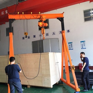 Nhỏ 2 5 Tấn Hạ Khung Hoist Giàn Cẩu Tự Hành Sản Xuất Nhà Máy Cơ Khí Hội Thảo Di Động Xách Tay Giàn Cẩu - Product Image 5