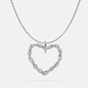 จี้รูปทรงต่างๆ เงินแท้ 925 ประดับเพชรโมอิสซาไนต์แบบฝังช่อง  สำหรับทั้งชายและหญิง  เครื่องประดับสั่งทำพิเศษ  ของขวัญสุดหรู - Product Image 4