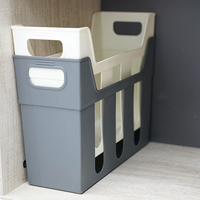 Organizador de Archivos Apilable, Resistente, Ecológico, Libre de BPA, para Escritorio, para Papel A4, Libros, Revistas, Almacenamiento de Documentos
