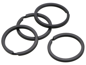 Vòng Chữ O Kim Loại Màu Đen 15Mm 20Mm 25Mm 30Mm 35Mm 38Mm Vòng Chia Dẹt Vòng Móc Chìa Khóa - Product Image 5