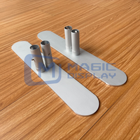 Barrières de contrôle de foule en tissu tendu imprimé sur mesure, bannière en tissu avec cadre en aluminium pour les événements et la gestion des files d'attente
