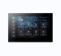 Système d'interphone vidéo filaire GVS avec caméra de sonnette TCP/IP SIP et kit de téléphone de porte