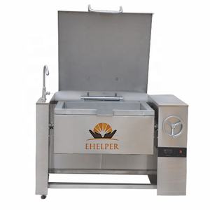 Sartén Grande Inclinable con Certificación CE | Estación Versátil para Saltear, Estofar y Hervir, Diseño <span class=keywords><strong>de</strong></span> Fácil Vertido, Hecha para Durar en Cocinas Profesionales - Product Image 4