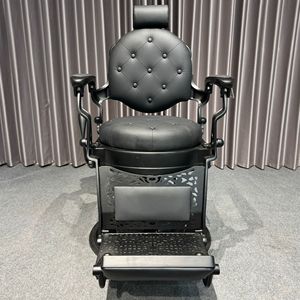 Vendita Diretta dalla Fabbrica di Sedie da Parrucchiere in Metallo, Sedie per Uomo, Arredamento per Saloni di Bellezza - Product Image 3