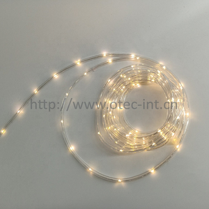 Deocrative Không Thấm Nước Trong Suốt Linh Hoạt <span class=keywords><strong>PVC</strong></span> Ống 100 <span class=keywords><strong>LED</strong></span> Strip Rope Ánh Sáng Với Biến Áp Và Năng Lượng Mặt Trời Sử Dụng - Product Image 2