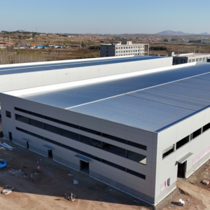 Bâtiment à ossature à bas <span class=keywords><strong>prix</strong></span> Maison préfabriquée Bâtiment à structure en acier lourd Cadre de portail de grande portée Structure en acier Entrepôt Métal - Product Image 1