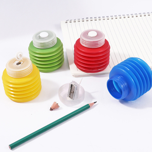 Foska détachable monotrou compressible en plastique <span class=keywords><strong>rond</strong></span> forme de seau à manivelle intéressant <span class=keywords><strong>taille</strong></span>-<span class=keywords><strong>crayon</strong></span> pour les enfants - Product Image 5