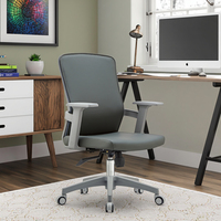 Chaise de bureau pivotante en cuir PU classique pour patron et personnel, prix de gros d'usine, vente chaude