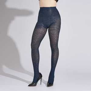 Collants à imprimé animal grande taille pour filles rondes, épaisseur standard, Spandex/Coton, respirants et antibactériens - Product Image 4