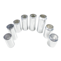Vente en gros de canettes en aluminium personnalisées pour boissons 190ml/250ml/330ml/355ml/500ml, canettes en aluminium élégantes, canettes en aluminium vides pour boissons gazeuses