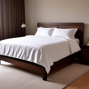 Ensemble de draps en microfibre brossée 4 pièces, style simple, 90 g/m², 400 fils, résistant au rétrécissement et à la décoloration - Product Image 3