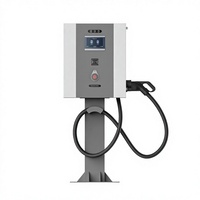 Yixindian Floor Mounted Commercial DC EV Charging Stations 200-220V 20kW 30kW 40kW CCS2 GBT 100A IP54 Ev Charger Load Balanced