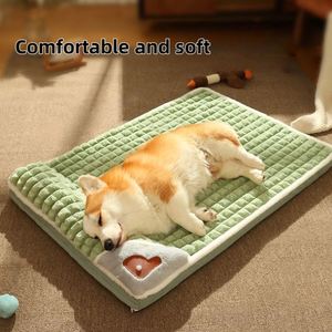 Modern Luxury Four-Season Thickened Warm Dog <b>Mat</b> Detachable & Washable Eco-Friendly Anti-Slip Large Dog Pet Bed - Product Image 3