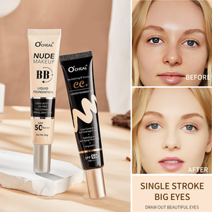 Base de Maquillaje BB <span class=keywords><strong>CC</strong></span> Cream, Corrector, Protector Solar, Base de Maquillaje Ligera y Sedosa, Efecto Iluminador Duradero, Protector Solar SPF 50+ - Product Image 4