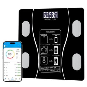 Cân cơ thể kỹ thuật số thông minh chính xác cao đo trọng lượng cơ thể và chất béo cơ thể đồng bộ với ứng dụng - Product Image 2