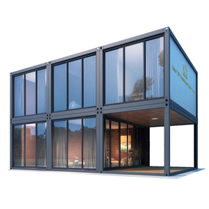 Container di Lusso Moderno Smontabile 20Ft, Montaggio Rapido, in Acciaio Zincato Traspirante, per Ufficio, Casa, Negozio - Product Image 5