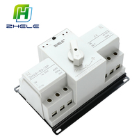 Genaretor ATS Switch Commutateur de transfert automatique rapide pour solaire 2P 3P 4P 1-63A inverseur monophasé triple phase