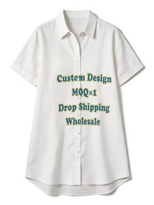 Abito Mini Hawaiano Personalizzato per Donna, <span class=keywords><strong>Vestito</strong></span> Sexy a Mezza Manica con Stampa Floreale Puakenikeni su Richiesta - Product Image 5