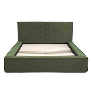 Tempat Tidur Modern Berlapis Kain Empuk Tanpa Bingkai Kayu dengan Sandaran Kepala, Dikemas Vakum - Product Image 5