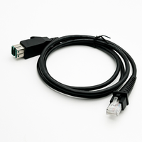 Câble d'alimentation USB 12V vers RJ50 personnalisé pour scanner, imprimante IBM, terminal de point de vente