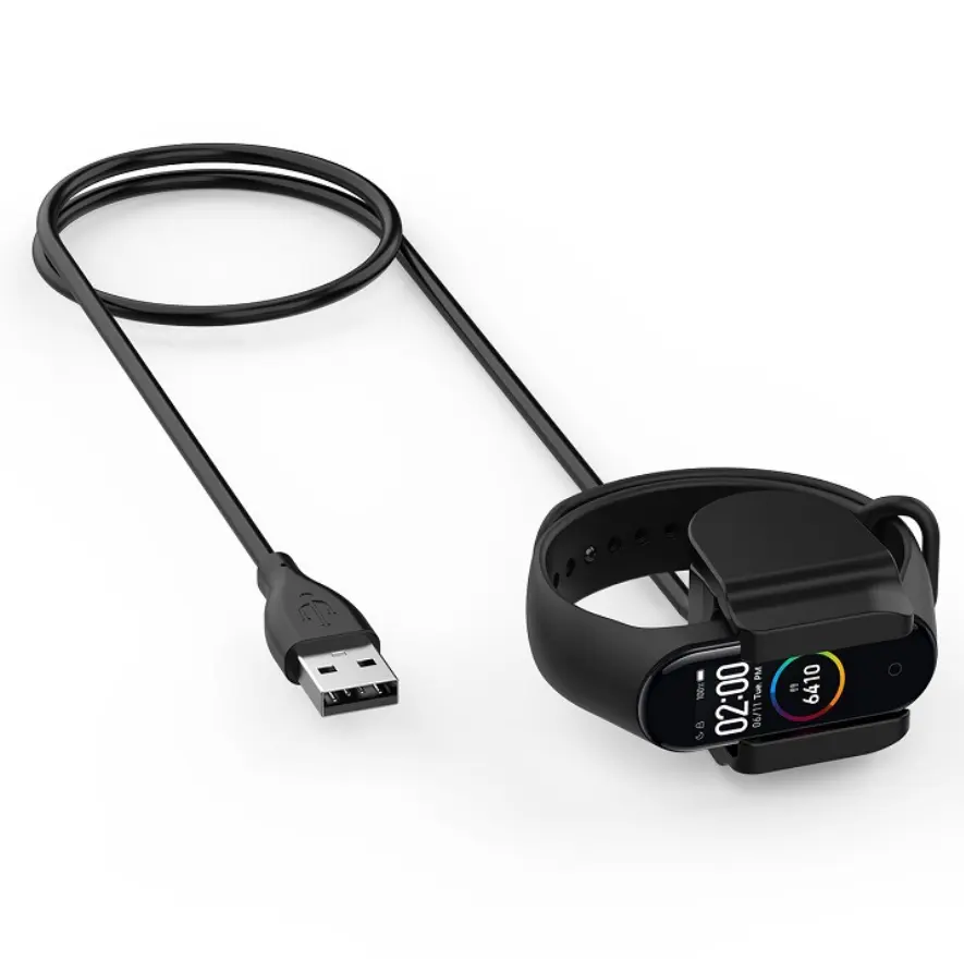 Adaptateur de chargeur pour xiaomi Mi band 4, câble USB, NFC, avec Clip arrière, original
