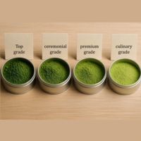 Poudre de Matcha Premium en Gros Certifiée Biologique Halal pour l'Industrie Alimentaire et des Boissons Prix Direct Usine Matcha MOQ 5kg