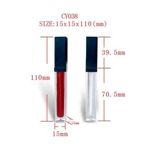 Cosmétiques de beauté de mode de haute qualité 2026, étiquette privée personnalisée, maquillage liquide mat imperméable, <span class=keywords><strong>gloss</strong></span> à lèvres - Product Image 5