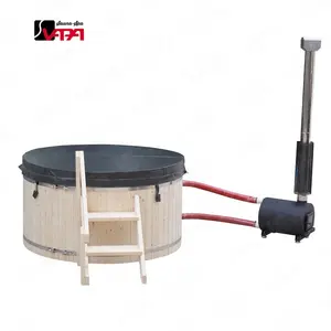 Vapasauna Direct manufacturer External wood stove hot tub Barrel Sauna Chimney Accessories Seclude Boardsauna solid wood