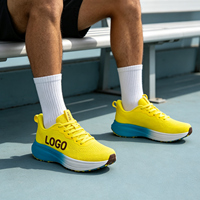 Chaussures de course athlétiques professionnelles pour hommes, tige ultra-fine respirante, amortissement des chocs, soutien stable, chaussures de sport