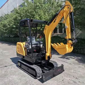 Pequeña Excavadora hidráulica barata, miniexcavadora china de 2,5 toneladas, miniexcavadora a la venta