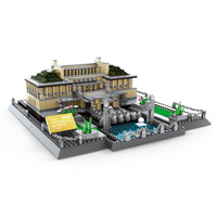 5226 1373 pièces ABS monde Architecture ville paysage briques modèle hôtel impérial-Tokyo, japon blocs de construction pour enfants cadeau jouets