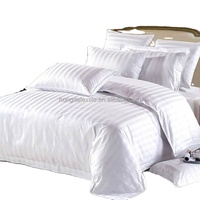 Linge de lit jetable blanc uni pour hôpital et couettes de lit