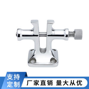 Bornes en acier inoxydable 316, simples, doubles, à chaîne croisée, butées de chaîne, bornes de quai pour bateau, fabrication personnalisée neuve - Product Image 6