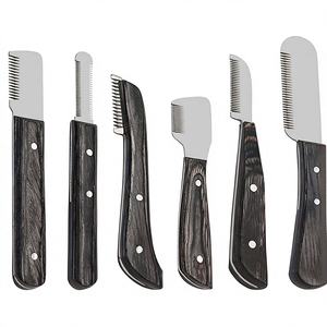 Ensemble de ciseaux de toilettage pour animaux de compagnie de luxe moderne, en acier inoxydable, écologique, de haute qualité - Product Image 1