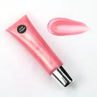 Custom Vegan Lasting Waterproof Shimmer Lip Gloss Oil with Squeeze Tube