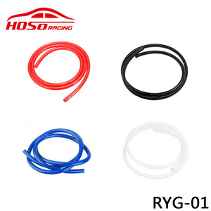 Tuyaux de carburant Hoso Racing RYG-01 en polyuréthane pour voiture et moto, transparents rouge bleu noir - Product Image 1