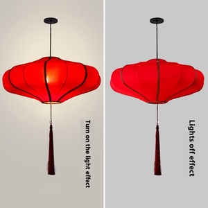 Antik çin tarzı LED Zen asılı lambalar yeni çin feneri çin yeni yıl çay evi için tencere mağaza süslemeleri - Product Image 6