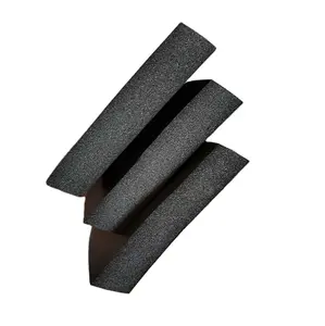 Espuma de goma para reducción de ruido, material negro, bajo precio, alto coste