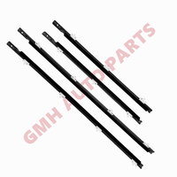 Burletes Selladores para Cristal de Ventana Delantera y Trasera para Nissan Tsuru V16 1990-1994 4 Puertas, Sello de Goma para Sentra B13 90-93