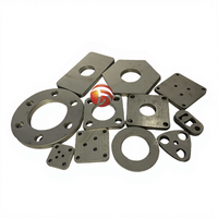 Fabrication de pièces de précision en acier inoxydable sur mesure, découpe laser de tôles 304 201 316, service de découpe de tôles, pliage CNC, OEM