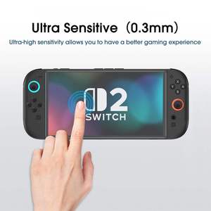 อุปกรณ์เสริมสำหรับผู้บริโภค ODM ผลิตตามสั่งสำหรับ Nintendo Switch 2 ฟิล์มกันรอยกระจกนิรภัย 9H สำหรับเครื่องเล่นเกมคอนโซล - Product Image 4