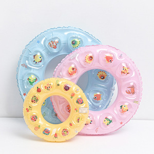 Flotador Inflable para Niños, Anillo de Natación con Doble Bolsa de Aire Reforzada, Ayuda de Flotación para Piscina - Product Image 1