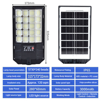 Alimentation électrique CC 300W 600W 800W 1000W, étanche IP65, en ABS, pour éclairage extérieur, télécommande, lampadaire solaire LED 5000K/6000K
