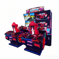 Máquina de Juego Arcade de Carreras de Caballos para 3 Jugadores, Simulador de Montar a Caballo que Funciona con Monedas, para Parques de Diversiones y Centros de Juegos