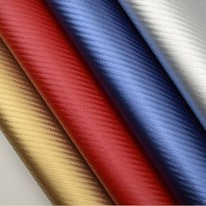 एंटी-यूव नरम 0.5 मिमी रेक्सिन नकली कार्बन फाइबर कार चमड़े के कपड़े के लिए सिंथेटिक पु कार्बन चमड़े - Product Image 2