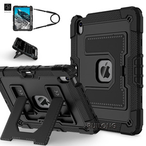 Nuove custodie in silicone per tablet iPad Pro 10a generazione 10.9, Air 11 pollici 2026 A16, 11a generazione 2025, con tracolla e porta matita, cover in PC - Product Image 1