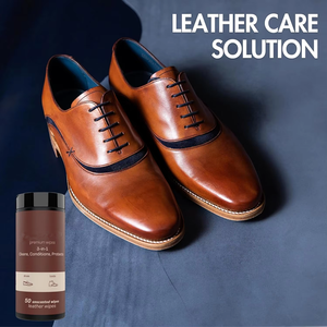 200 pièces de lingettes de conditionneur de nettoyant pour cuir adoucissant et protégeant les sacs à main sièges de voiture de la décoloration des fissures - Product Image 5