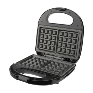 Nouvelle machine à sandwich et à gaufres portable pour une personne, avec voyants LED, poignée anti-chaleur, machine à griller le fromage - Product Image 6