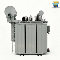 Transformateur de puissance immergé dans l'huile 6300 kVA 35/6 kV, faible bruit, économie d'énergie, modèle S11 XUSHENG 50/60 Hz pour le Kazakhstan, l'Ouzbékistan, la Russie